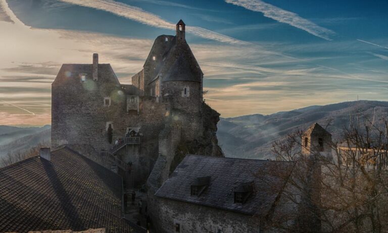 Burgruine Aggstein im Winter