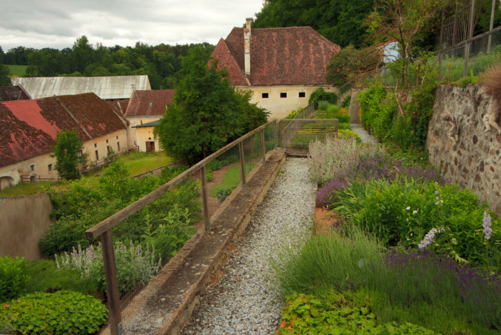 Terrassengärten im Stift Zwettl