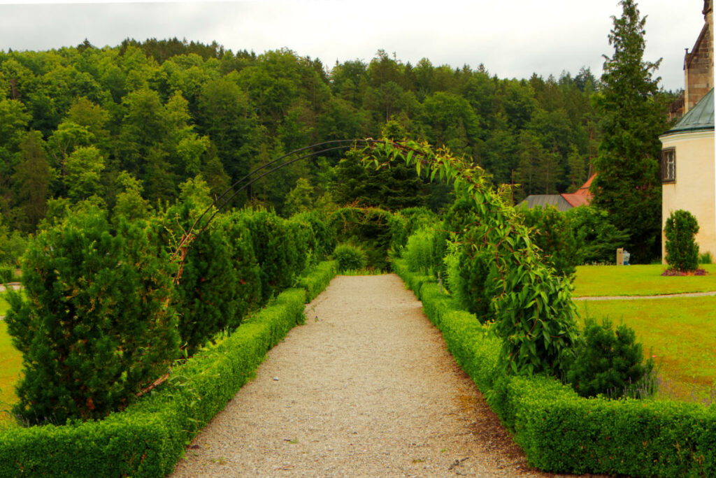Prälatengarten im Stift Zwettl
