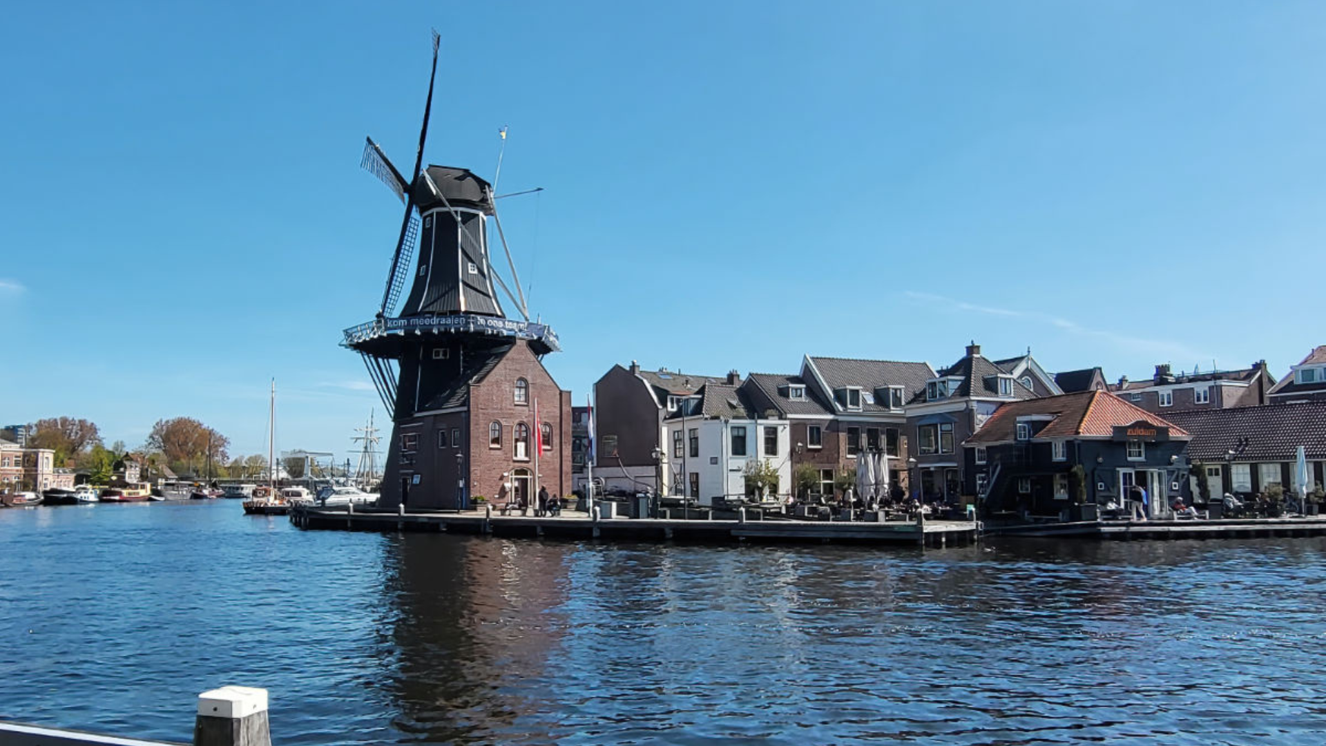 Windmühle DeAdriaan in Haarlem