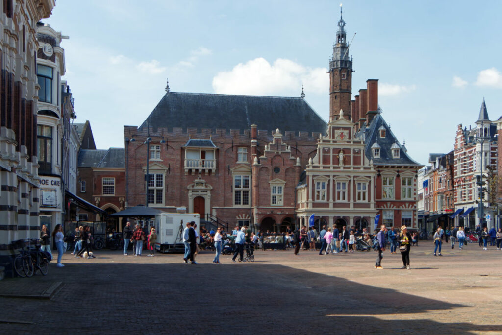 Stadthuis am Grote Markt in Haarlem