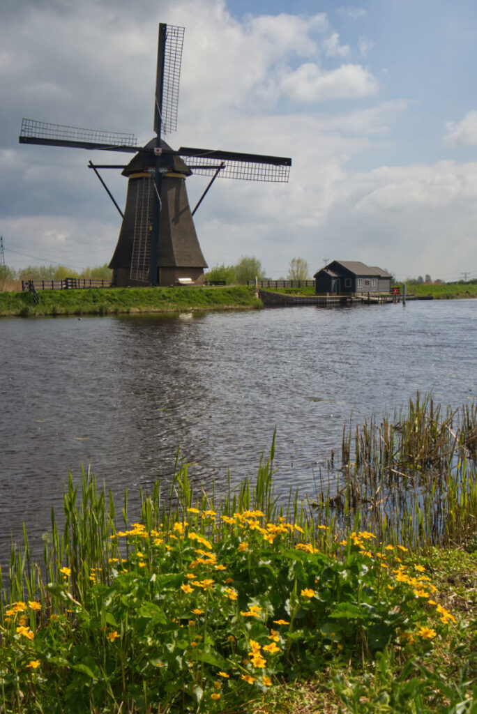 Windmühle - Bild bearbeitet