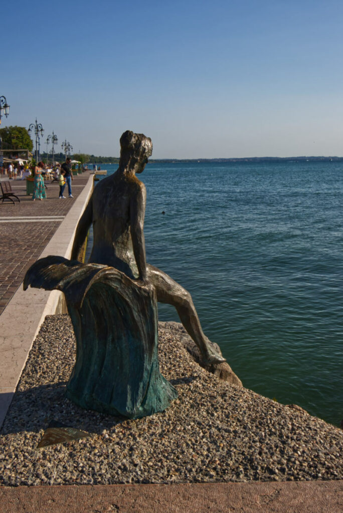 Meerjungfrau in Lazise am Gardasee