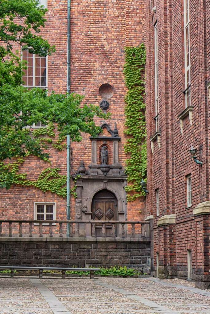 Innenhof des Stockholmer Rathauses