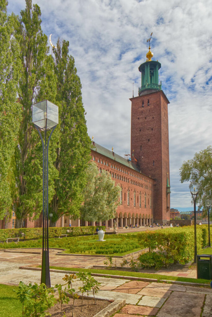 Stockholmer Rathaus und Rathauspark