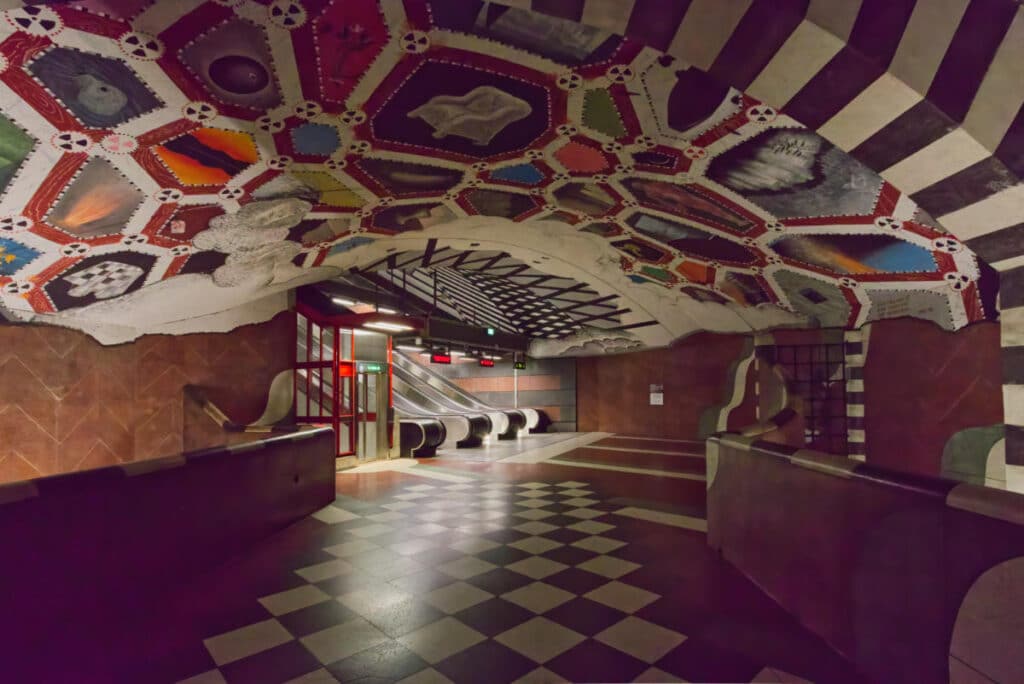 Tunnelbana-Station Kungsträdgården