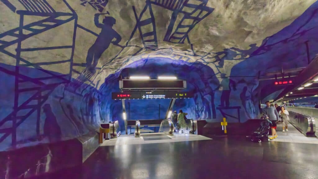 Tunnelbana-Station T-Centralen