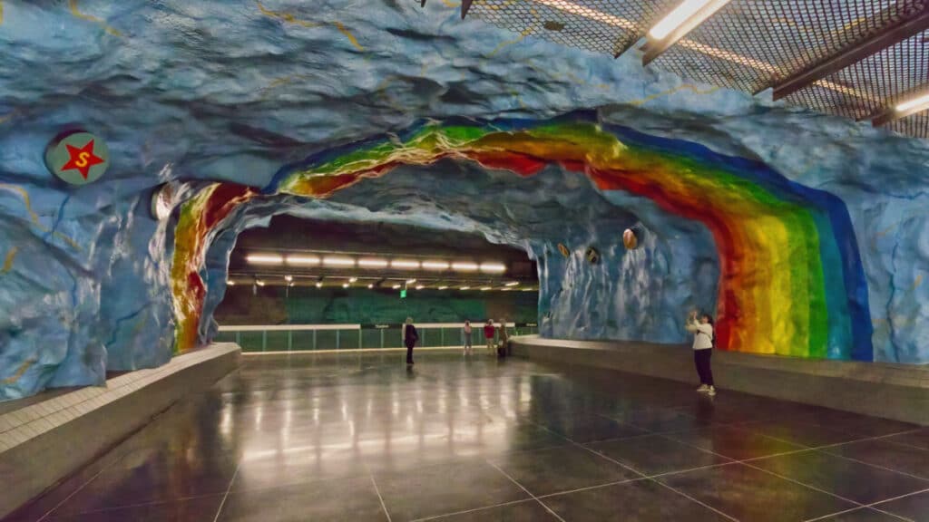 Tunnelbana-Station Stadion
