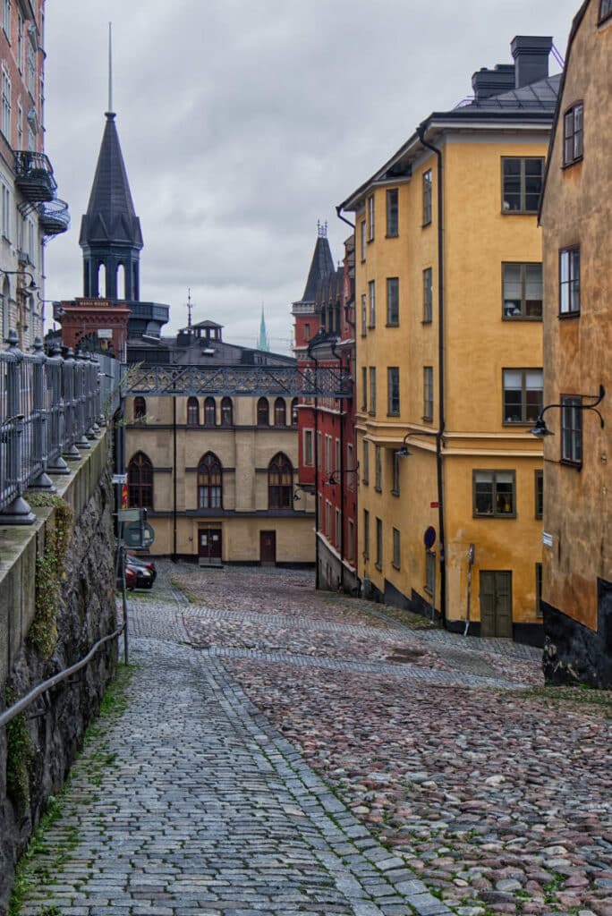 Blick auf die Bellmansgatan