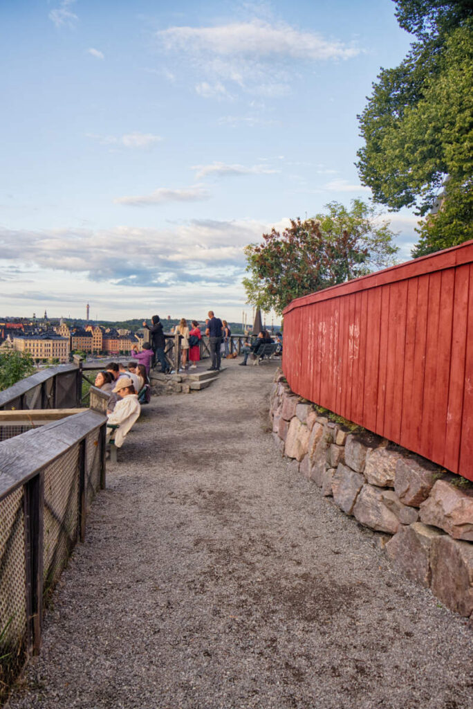 Weg am Monteliusvägen