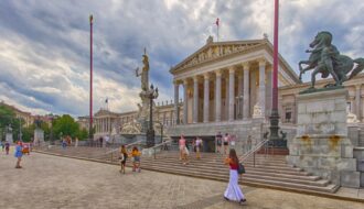 Parlament in Wien