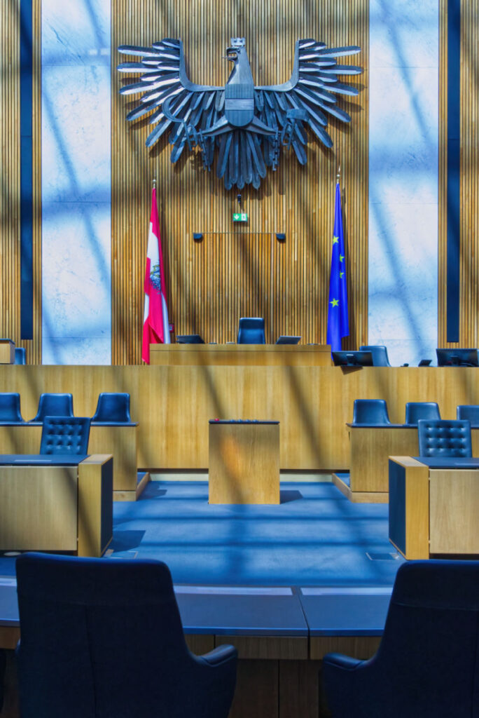 Plenarsaal des Nationalrats