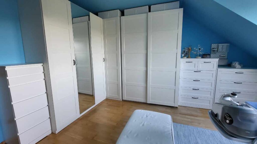 der neue Schrankraum