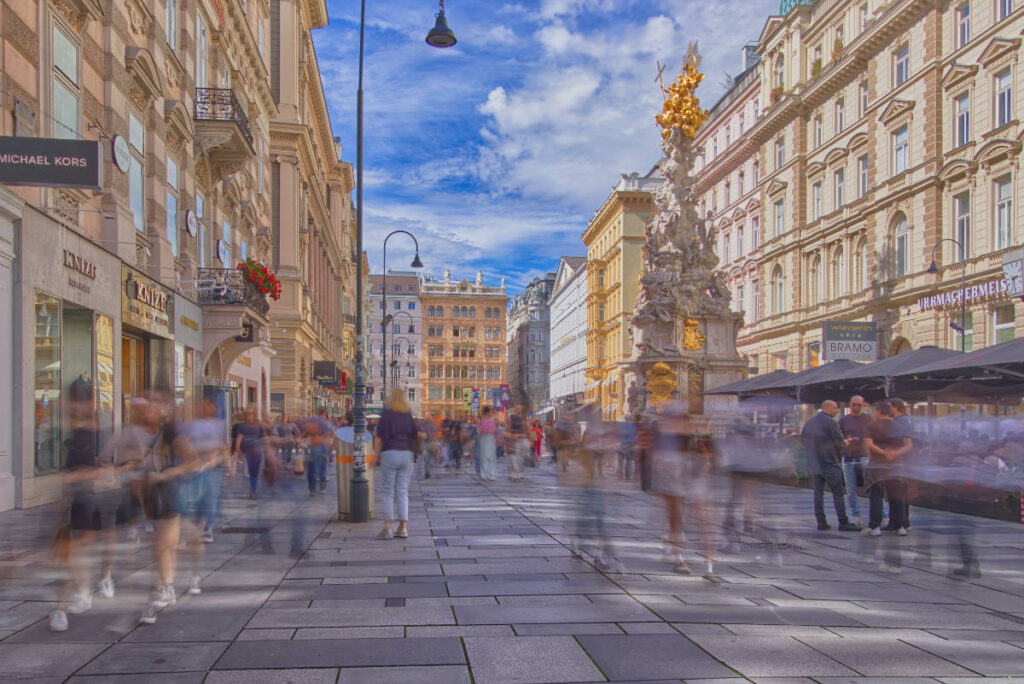 Graben Langzeitbelichtung