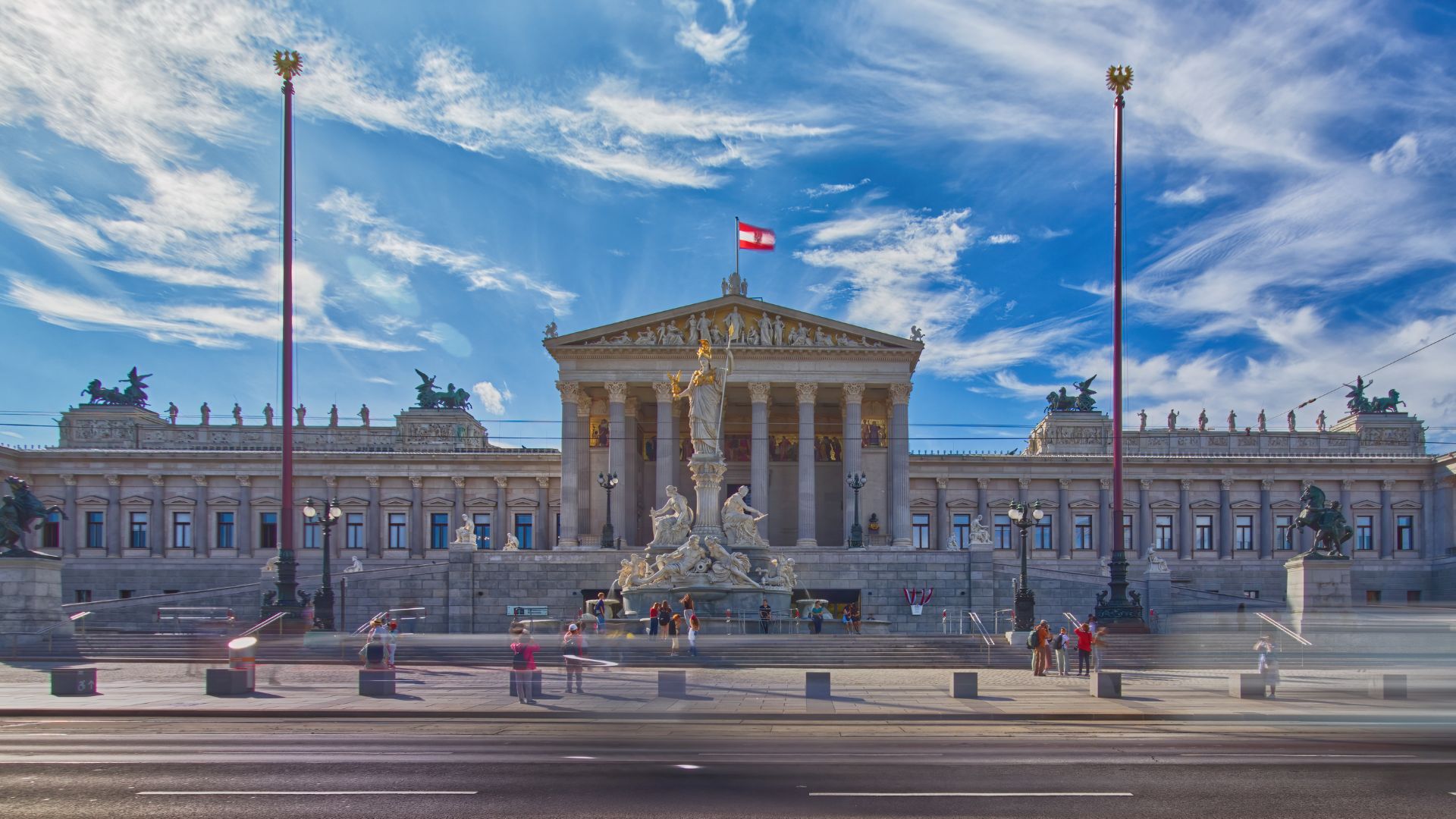 Parlament Langzeitbelichtung