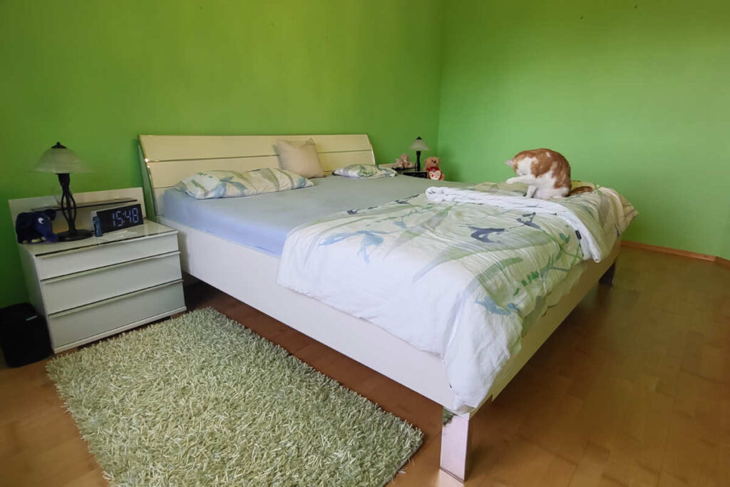 das neue Schlafzimmer