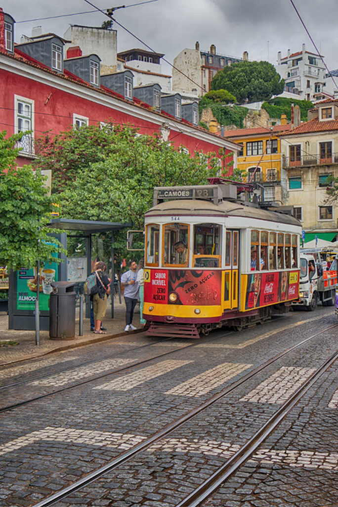 Straßenbahn 28 in Lissabon