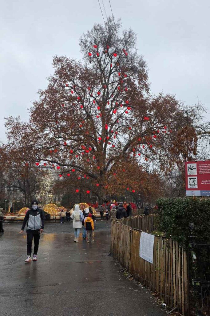Herzerlbaum am Rathausplatz