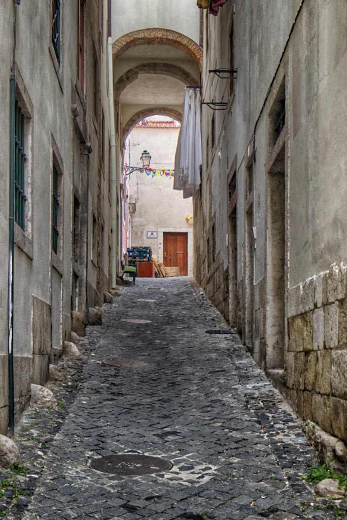Enge Gasse in Alfama