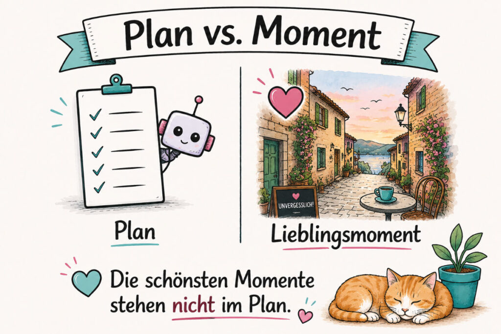 Plan vs. Lieblingsmoment