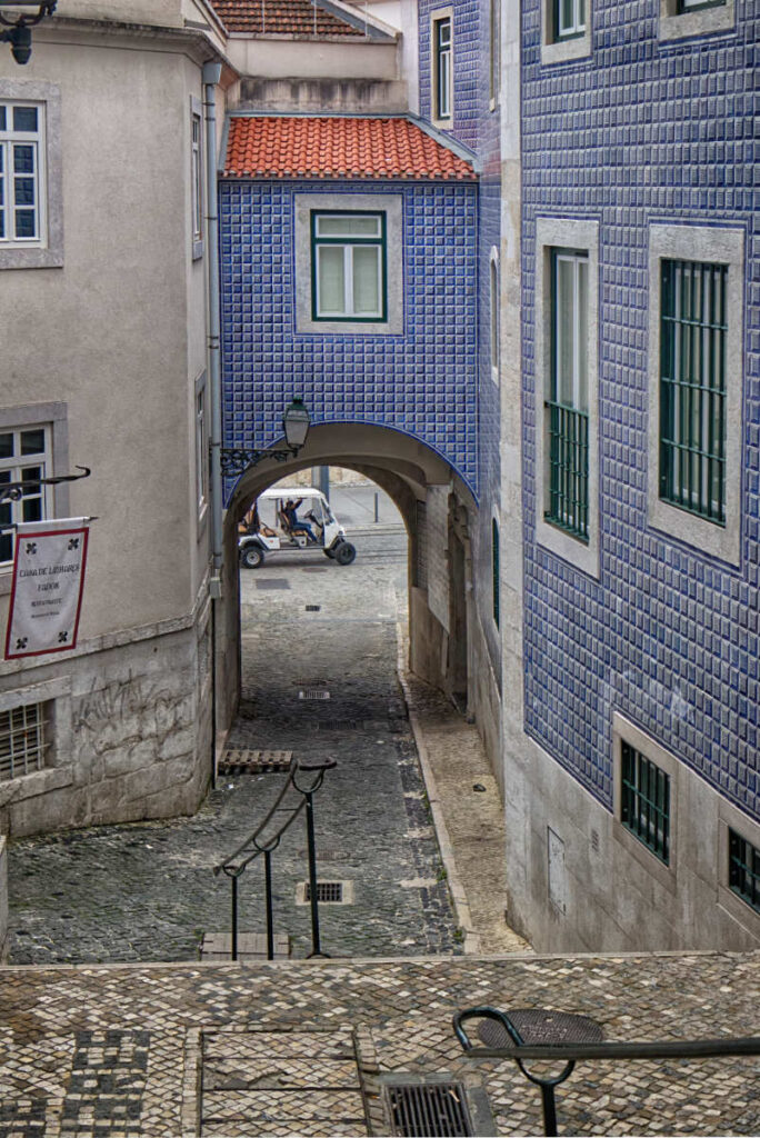 Treppe in Alfama