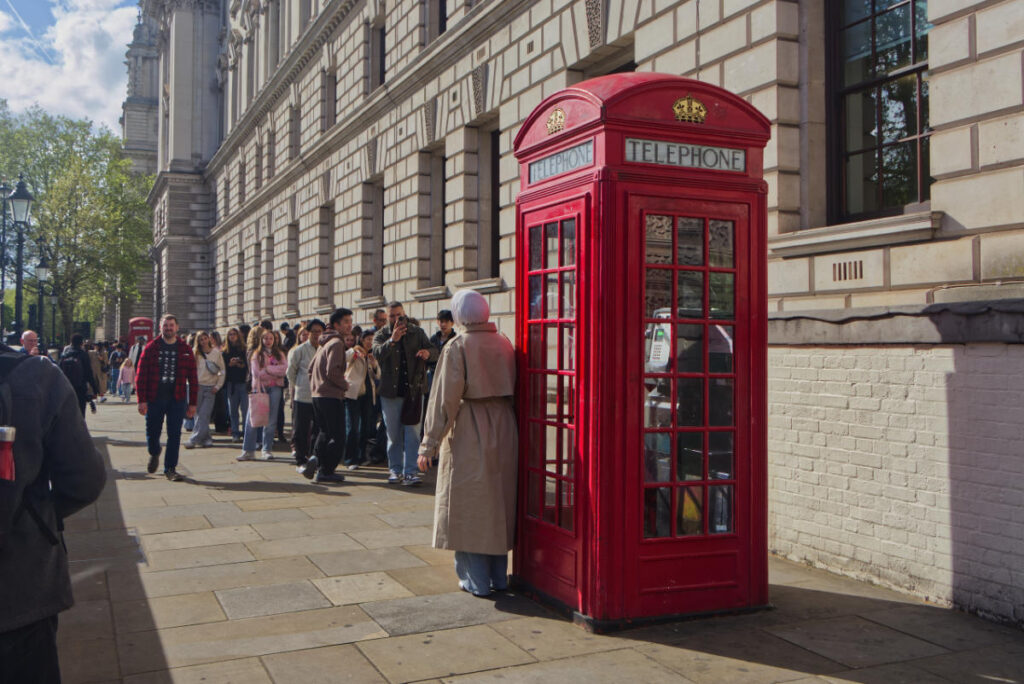 Telefonzelle in Westminster