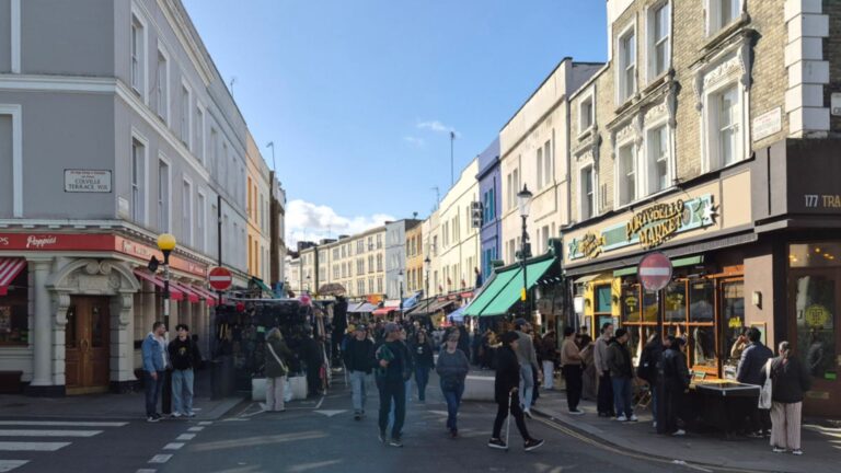 Fotospots in Notting Hill: Tipps für den Portobello Road Market und die Film-Locations